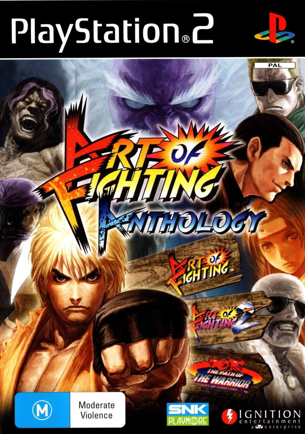 Art of Fighting Anthology - Super Retro - Playstation 2