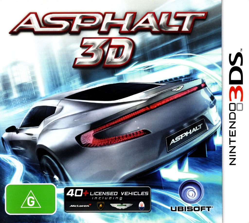 Asphalt 3D - 3DS - Super Retro - Nintendo 3DS