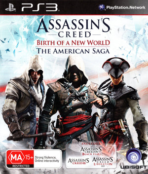 Assassin’s Creed Birth of a New World: The American Saga - PS3 - Super Retro