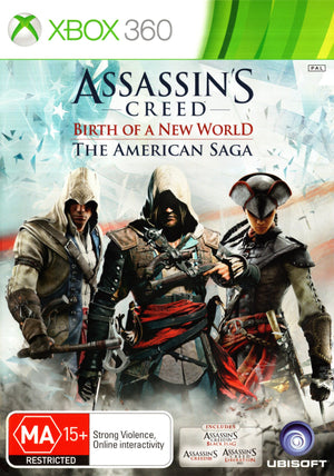 Assassin’s Creed Birth of a New World The American Saga - Xbox 360 - Super Retro