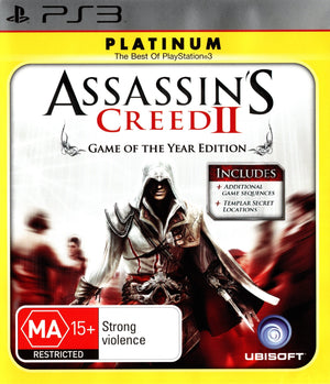 Assassin’s Creed II Game of the Year Edition - PS3 - Super Retro