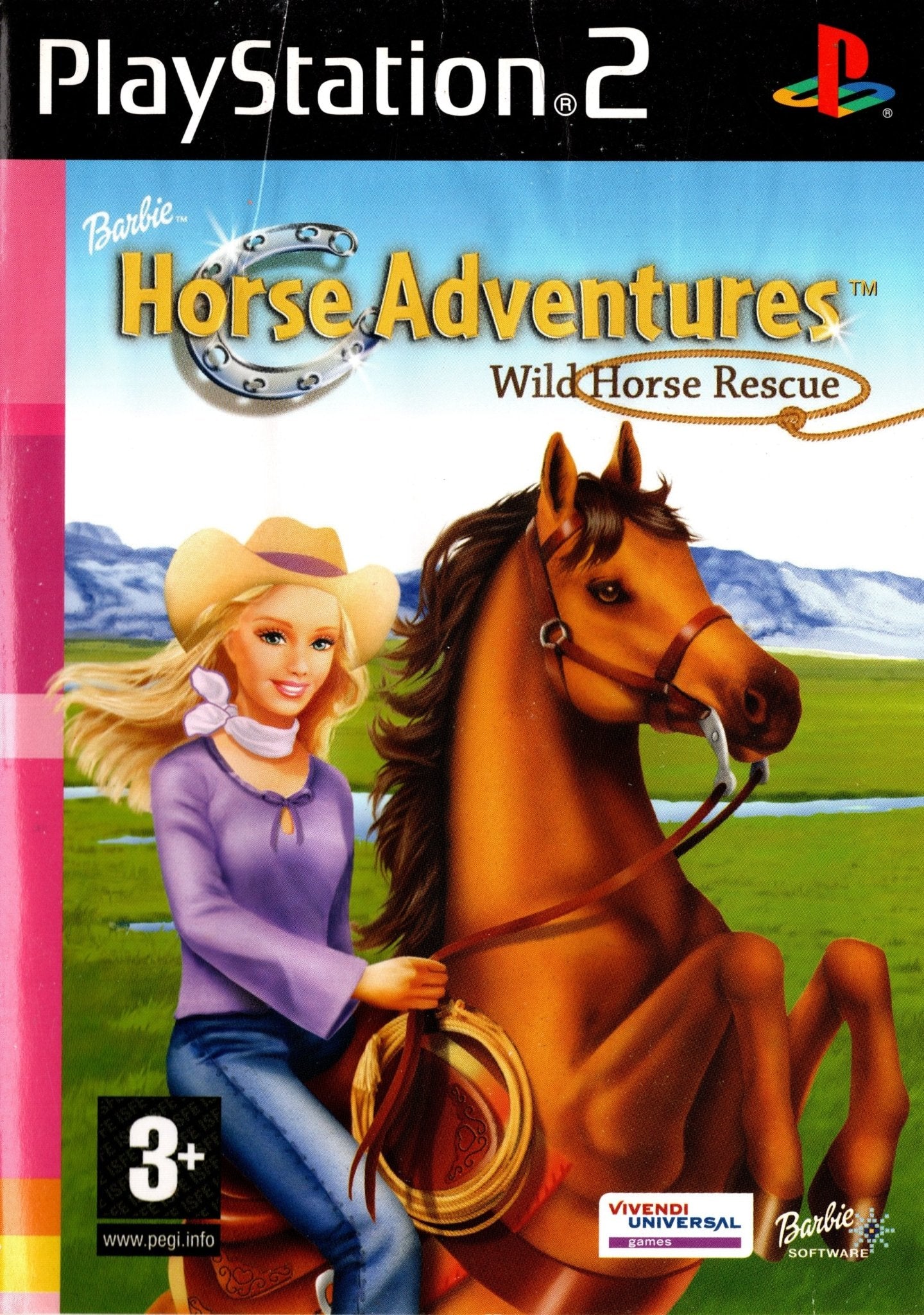Barbie Horse Adventures Wild Horse Rescue PS2 Super Retro