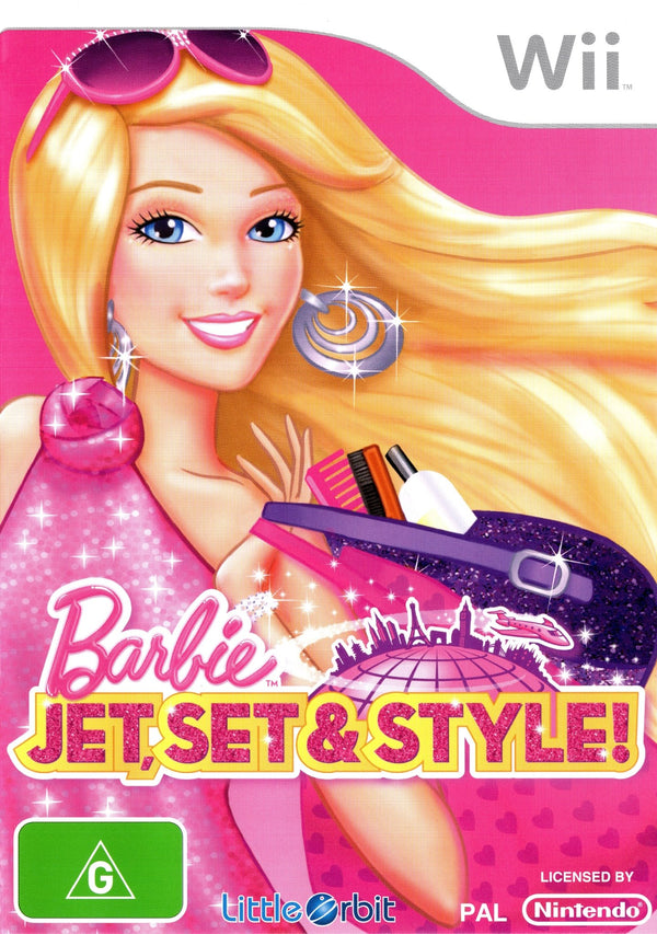 Barbie Jet, Set & Style! - Wii - Super Retro