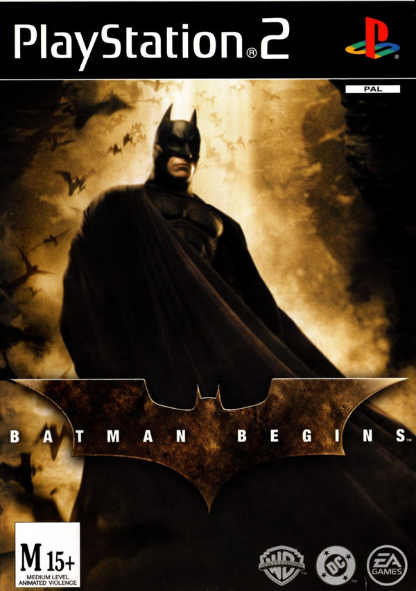 Batman Begins - PS2 - Super Retro