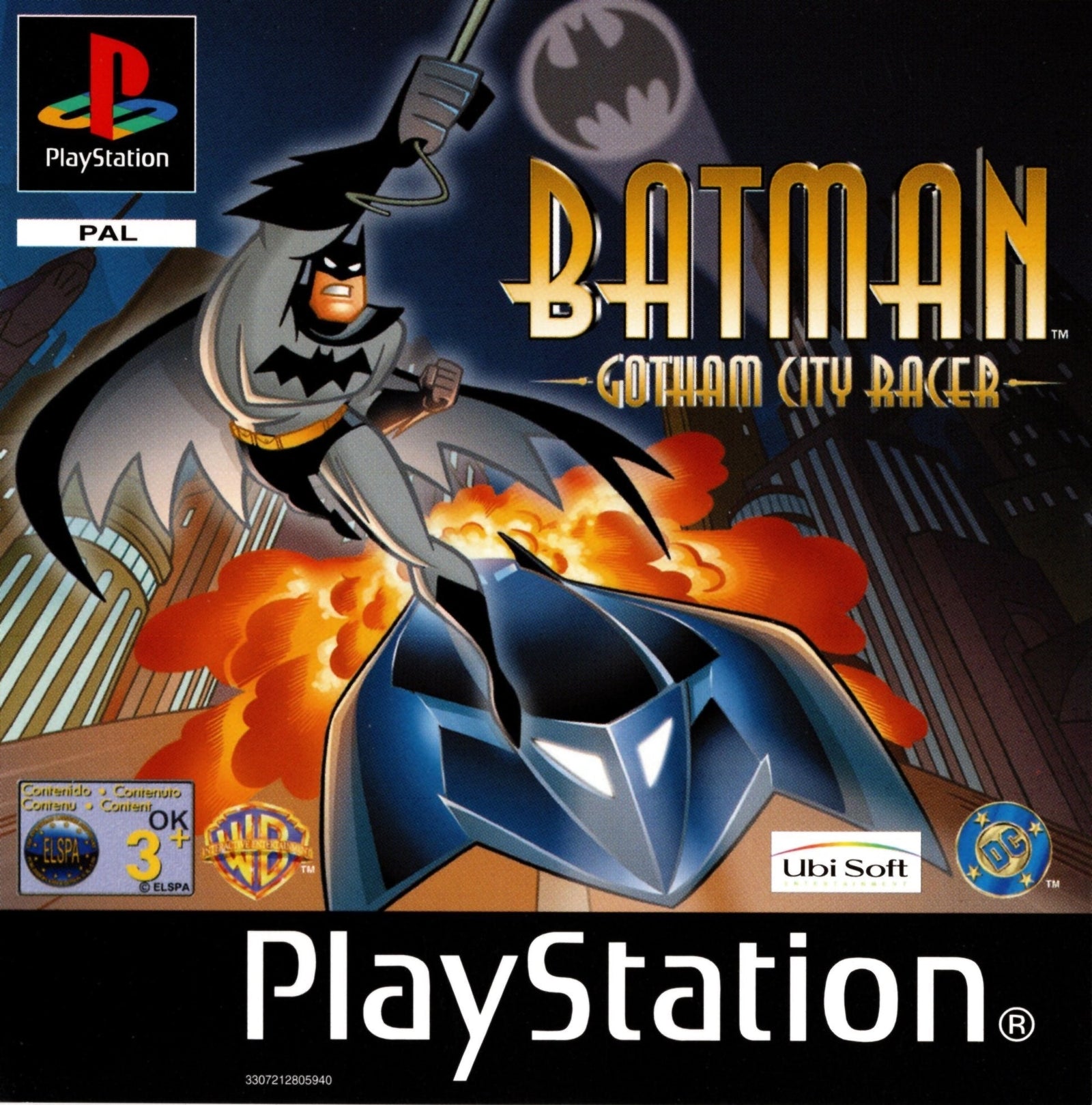 Batman: Gotham City Racer - PS1 - Super Retro - Playstation 1
