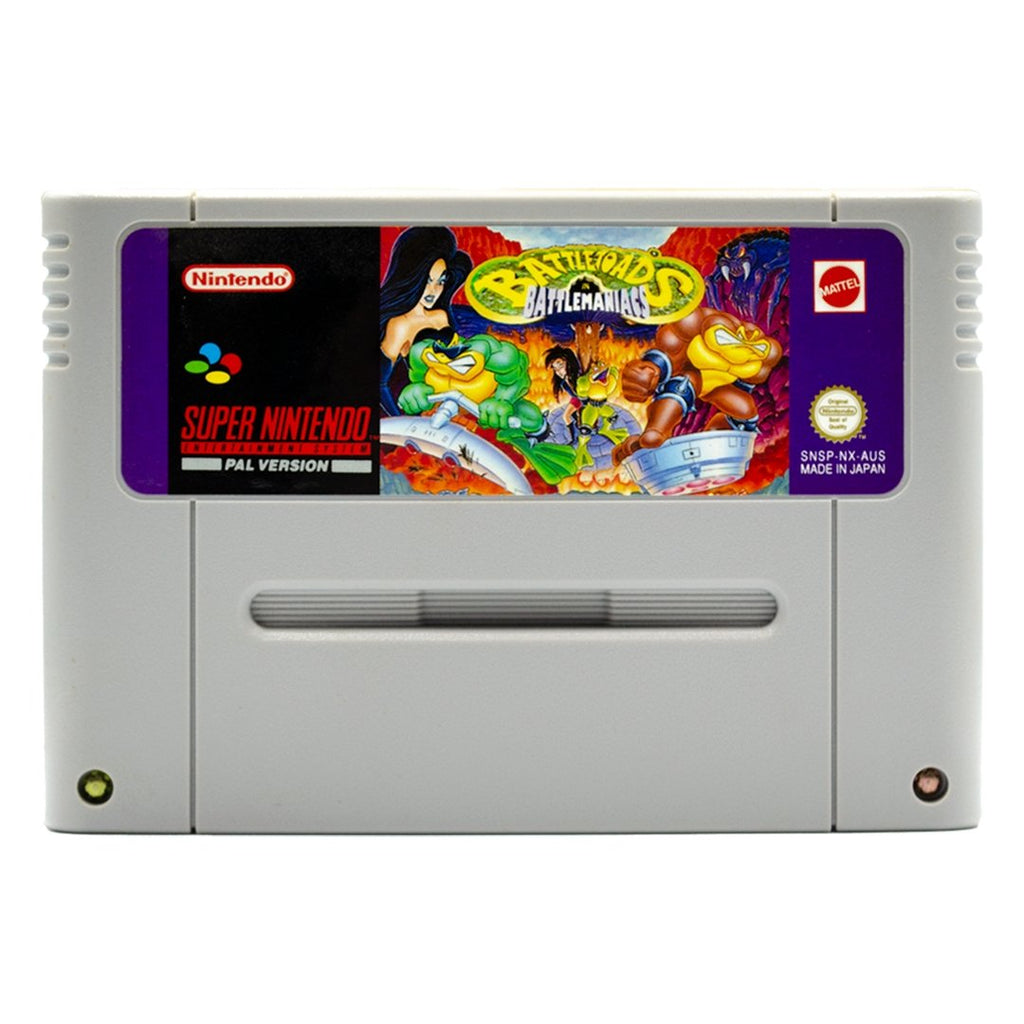 Battletoads in Battlemaniacs - SNES - Super Retro - Super Nintendo