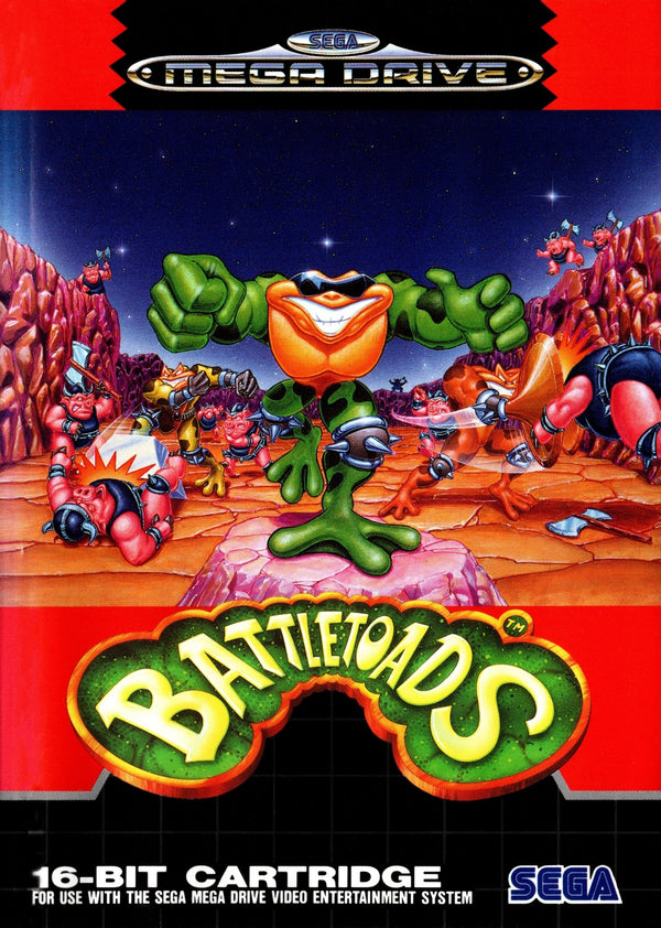 Battletoads - Mega Drive - Super Retro