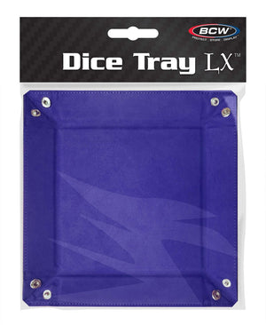 BCW Square Dice Tray - Blue - Super Retro