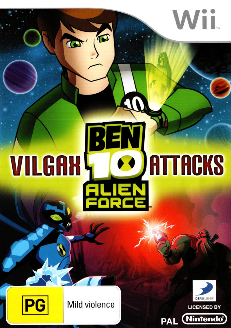 Ben 10 Alien Force: Vilgax Attacks - Wii - Super Retro