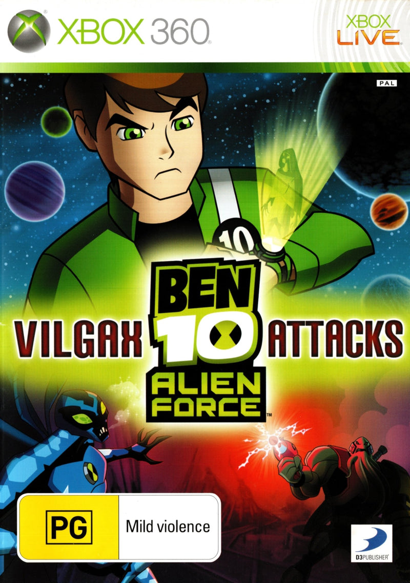 Ben 10 Alien Force: Vilgax Attacks - Xbox 360 - Super Retro