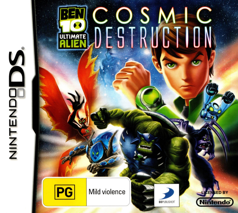 Ben 10 Ultimate Alien: Cosmic Destruction - DS - Super Retro