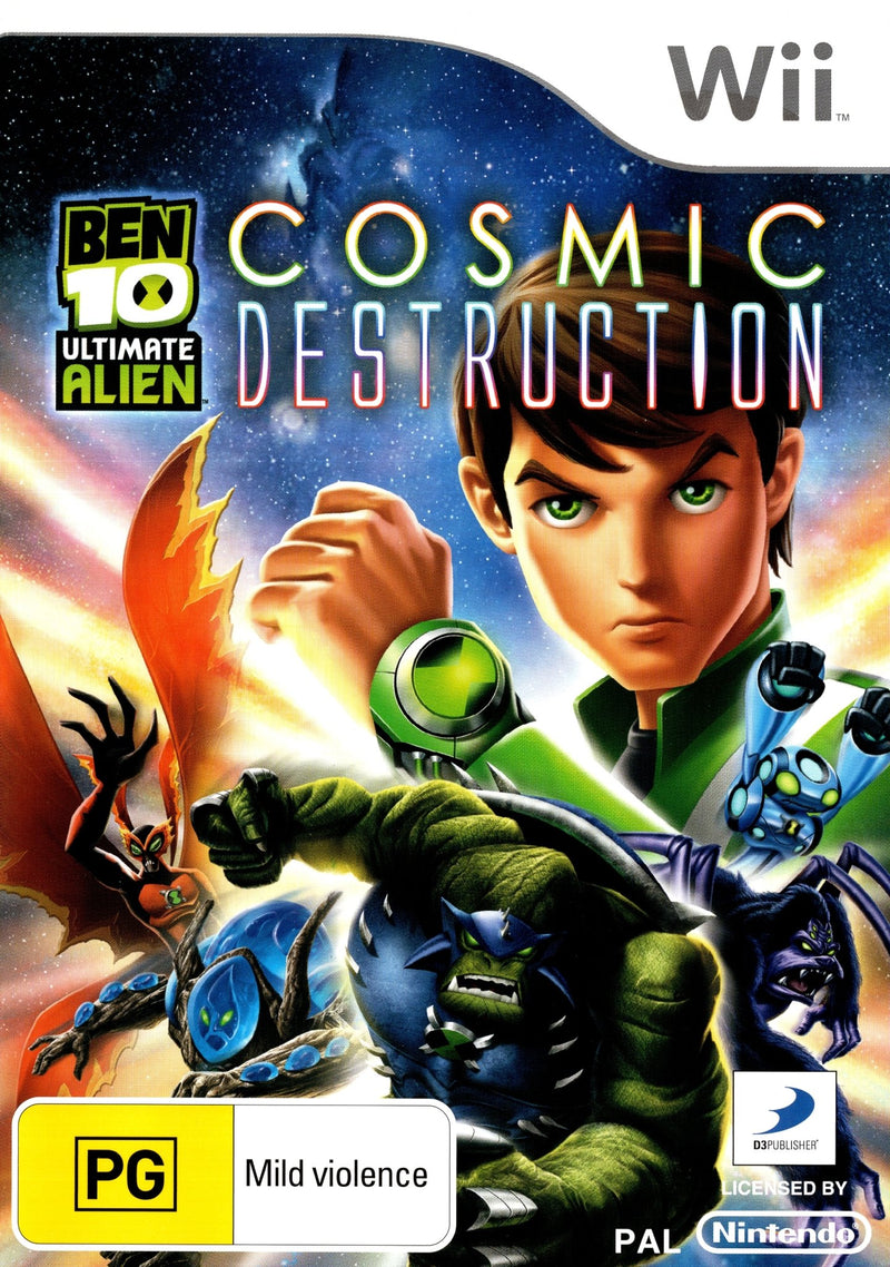 Ben 10 Ultimate Alien Cosmic Destruction - Wii - Super Retro