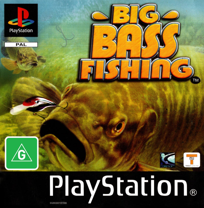 Big Bass Fishing - PS1 - Super Retro