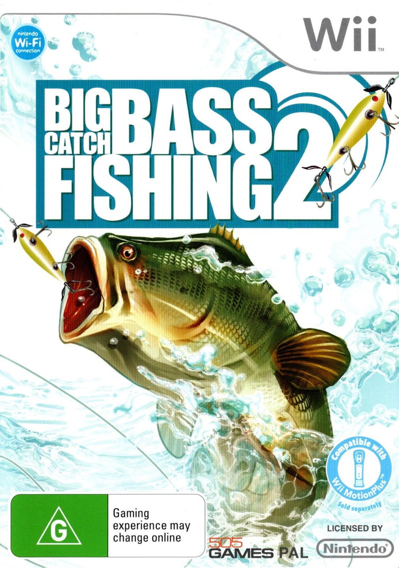 Big Catch Bass Fishing 2 - Wii - Super Retro