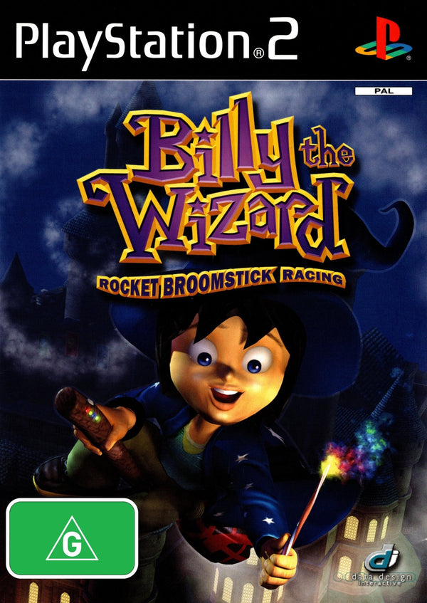 Billy the Wizard: Rocket Broomstick Racing - PS2 - Super Retro