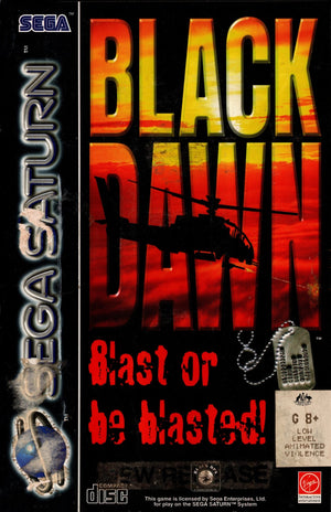 Black Dawn - Sega Saturn - Super Retro