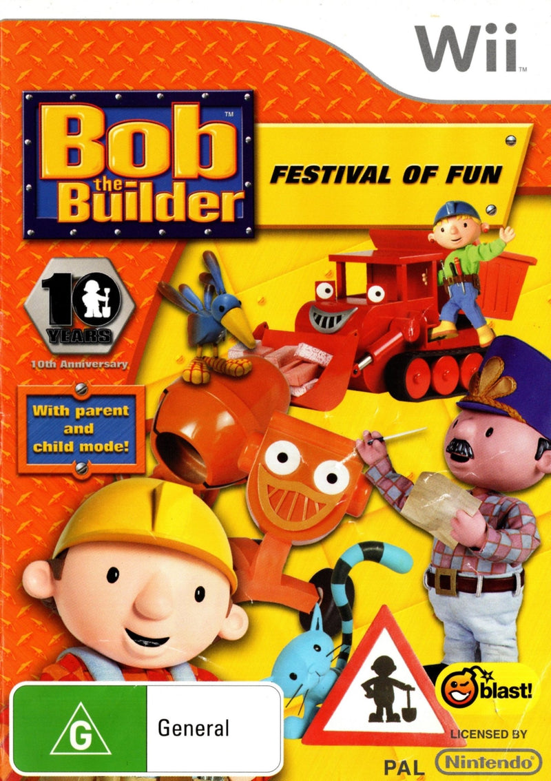 Bob the Builder Festival of Fun - Wii - Super Retro