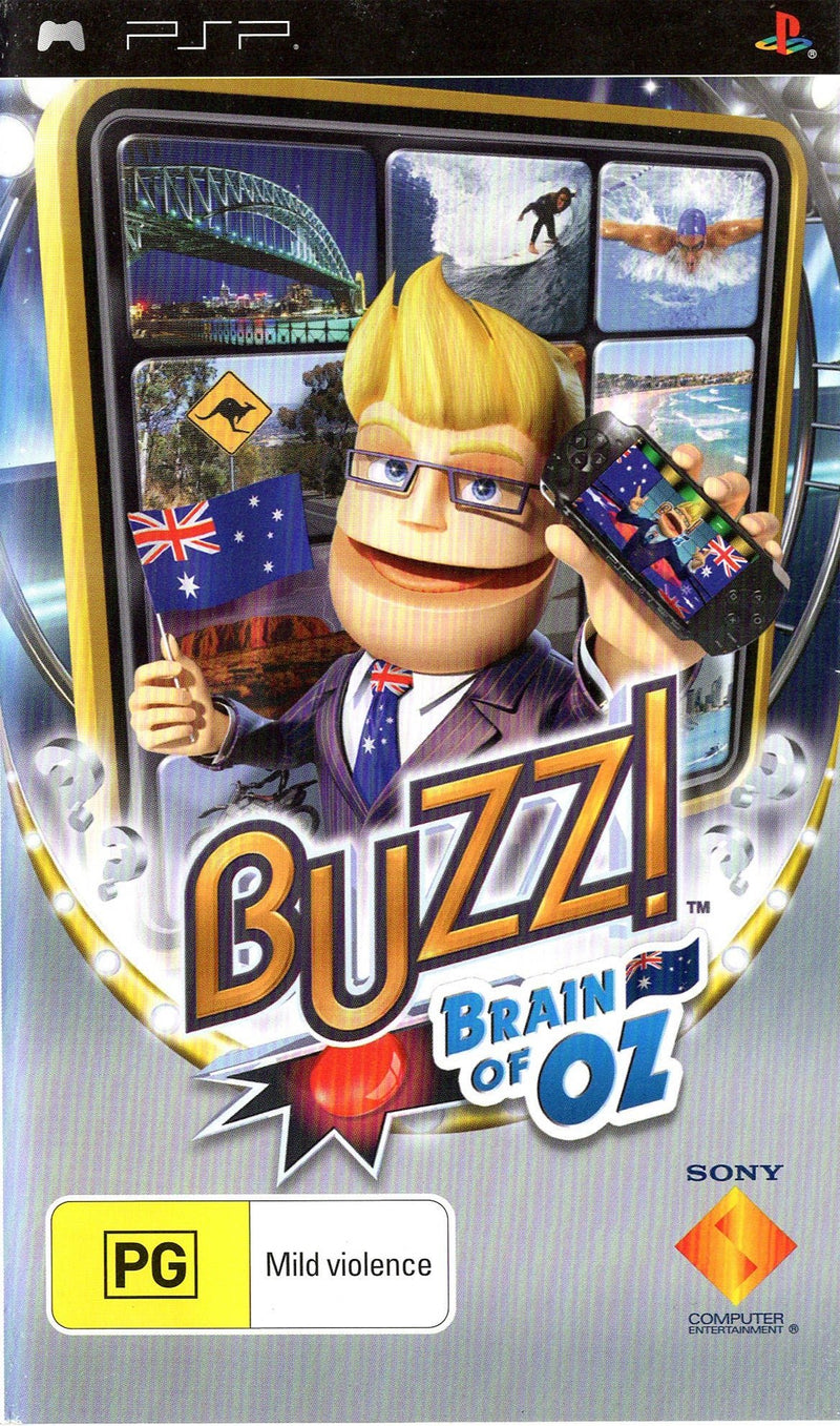 Buzz! Brain of Oz - PSP - Super Retro