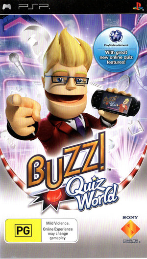 Buzz! Quiz world - PSP - Super Retro