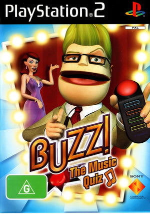 Buzz: The Music Quiz - PS2 - Super Retro