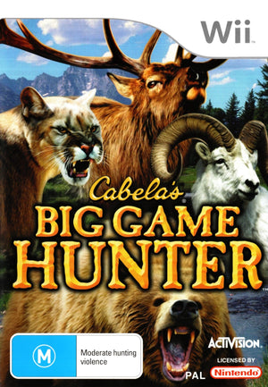 Cabela’s Big Game Hunter - Wii - Super Retro