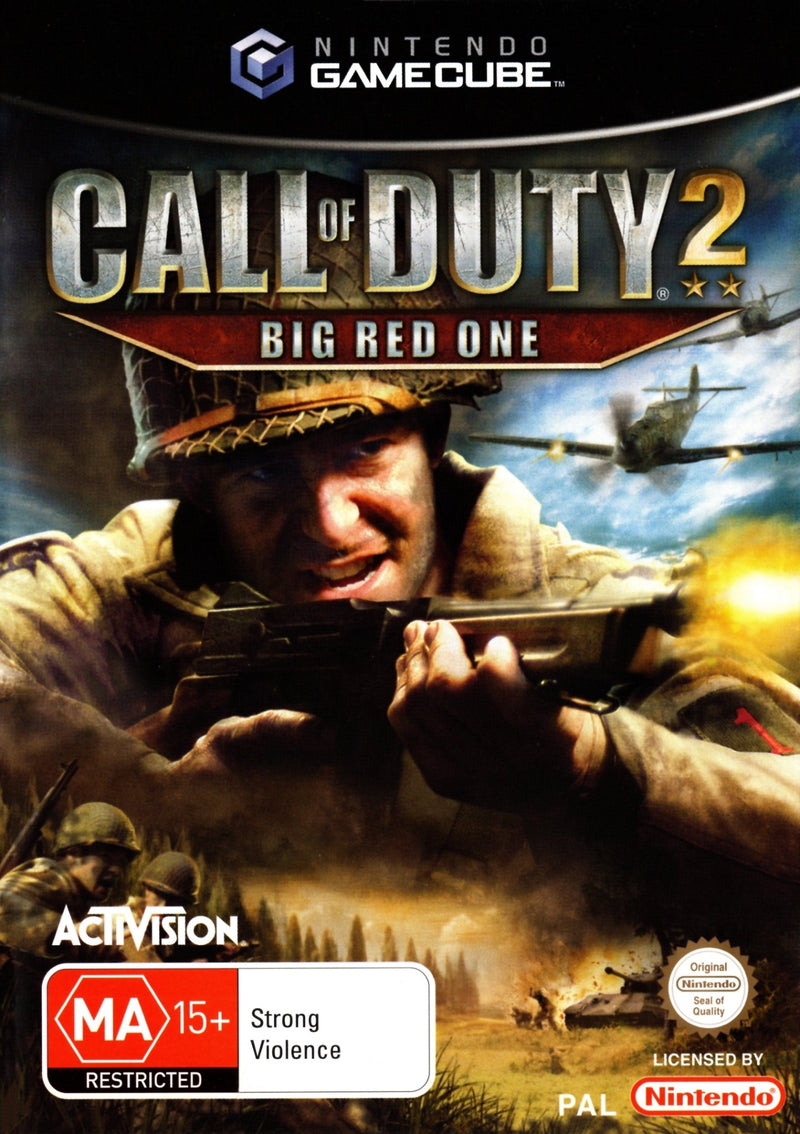 Call of Duty 2: Big Red One - GameCube - Super Retro
