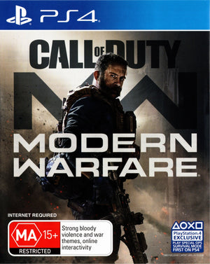 Call of Duty Modern Warfare - PS4 - Super Retro