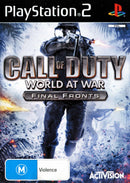 Call of Duty: World at War-Final Fronts - PS2 - Super Retro