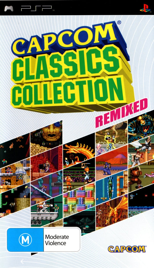 Capcom Classics Collection Remixed - PSP - Super Retro