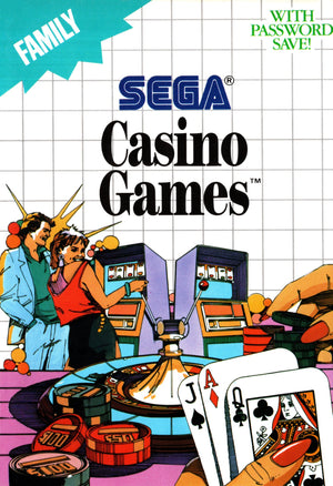 Casino Games - Master System - Super Retro