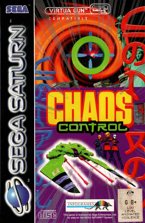 Chaos Control - Sega Saturn - Super Retro