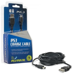 Charge Cable - PS3 (New) - Super Retro