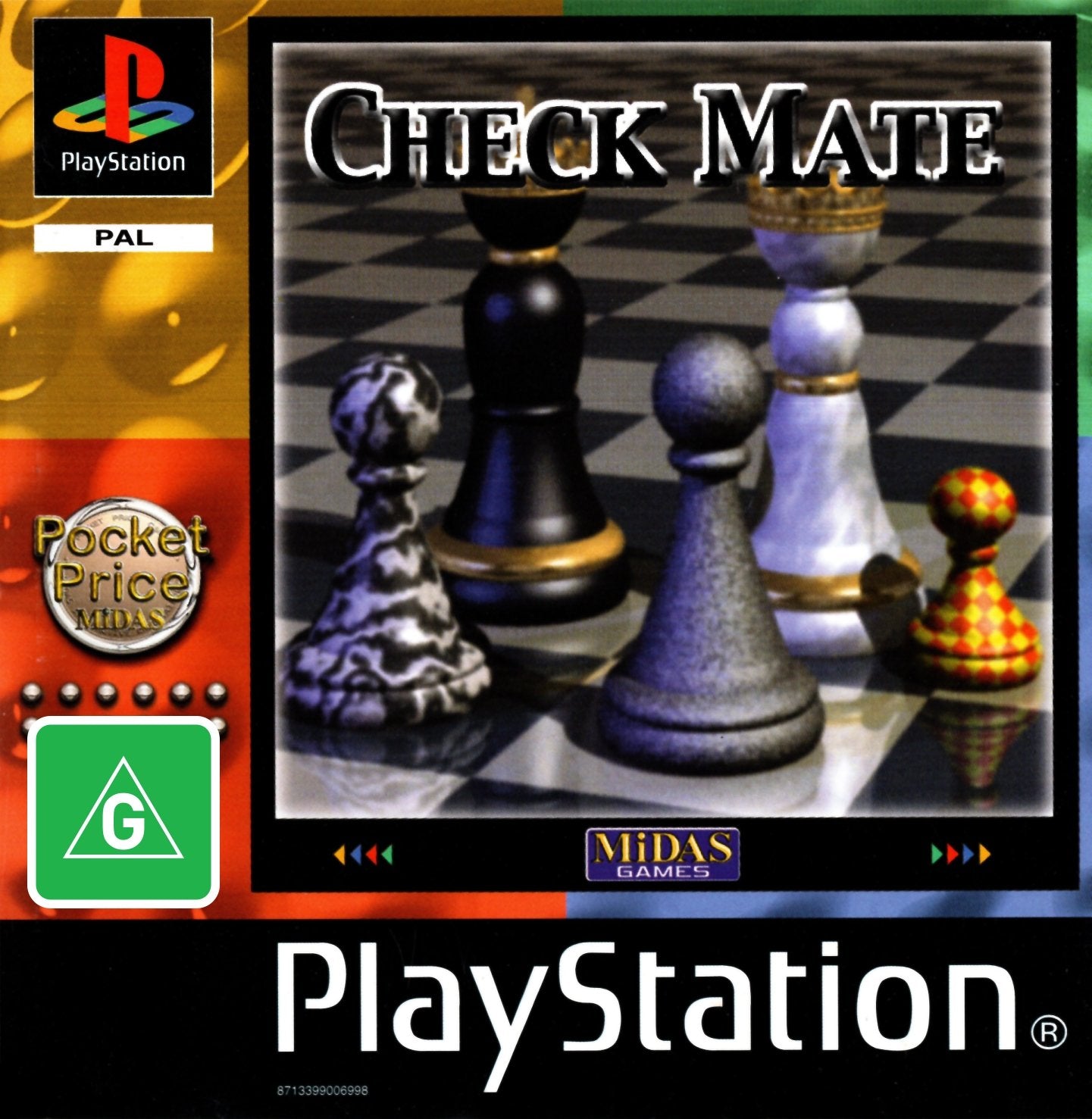 CHECK MATE JEU ECHECS SONY PS1 PLAYSTATION 1 PAL COMPLET VF CHECK MATE JEU ECHECS SONY PS1 PLAYSTATION 1 PAL COMPLET VF