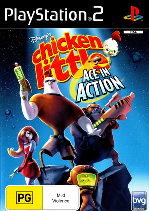 Chicken Little: Ace in Action - PS2 - Super Retro