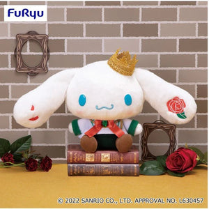 Cinnamoroll Fairy Tale Prince Red Rose Plush - Super Retro