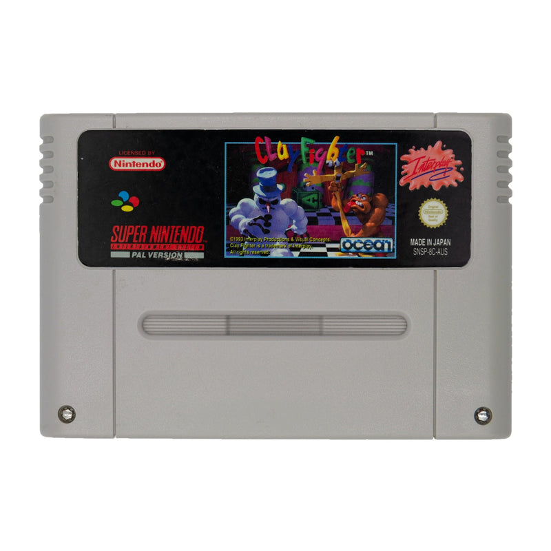 ClayFighter SNES Super Retro Super Nintendo - Main Image