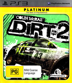 Colin McRae Dirt 2 - PS3 - Super Retro