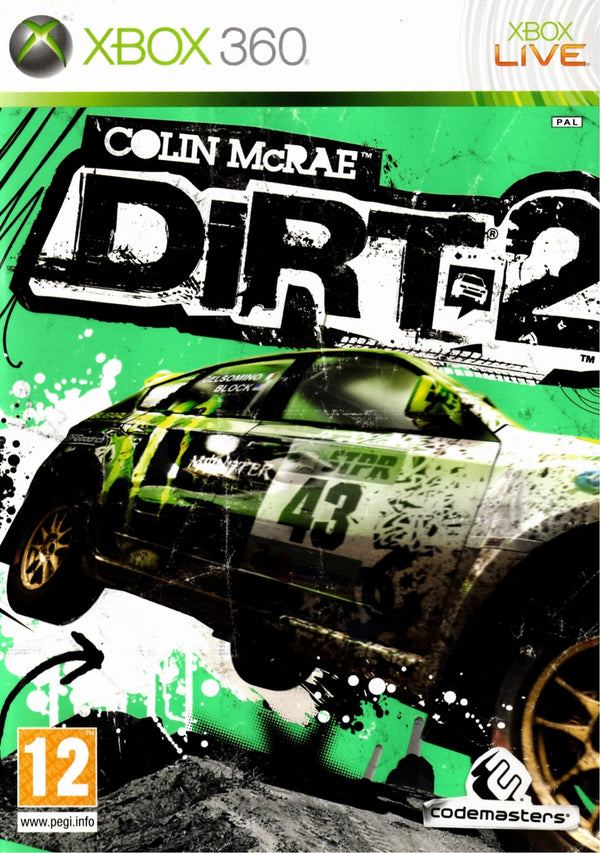 Colin McRae Dirt 2 - Xbox 360 - Super Retro
