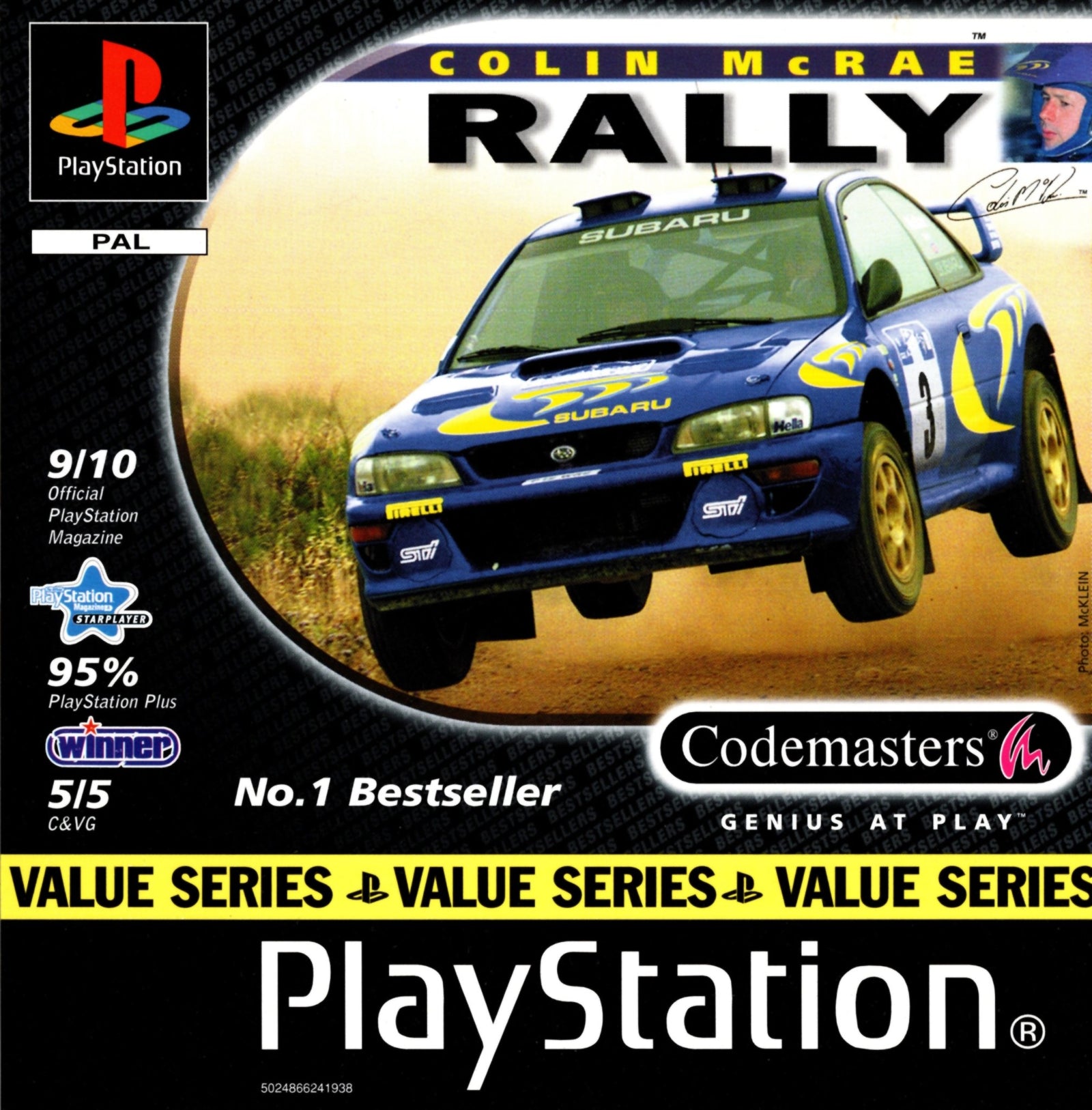 Ps1 Rally Colin McRae Rally - Super Retro - Playstation 1