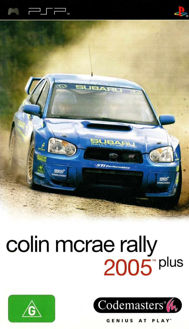 Colin McRae Rally 2005 Plus - PSP - Super Retro