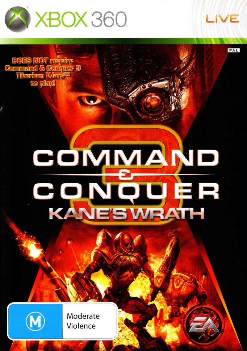 Command & Conquer 3 Kane's Wrath - Xbox 360 - Super Retro