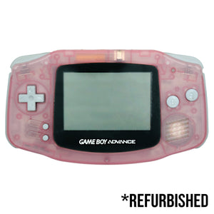Console - Game Boy Advance (Fuchsia - Clear Pink) - Super Retro