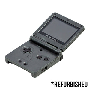 Console - Game Boy Advance SP (Graphite) (BACKLIT) - Super Retro