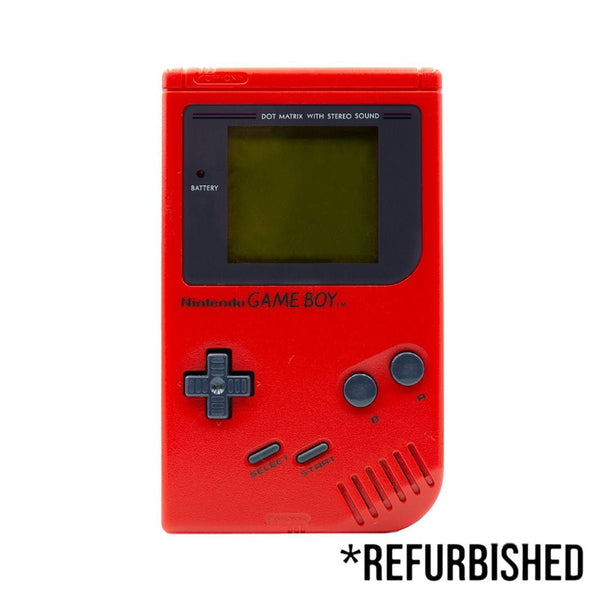 Console - Game Boy Classic (Red) - Super Retro