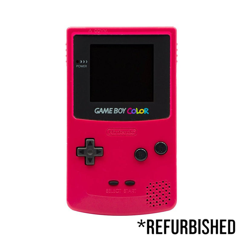 Console - Game Boy Color (Berry - Fuchsia) - Super Retro - Game Boy Color