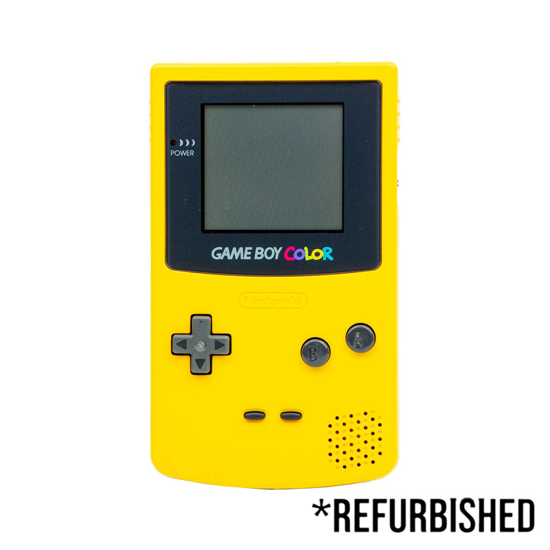 Console - Game Boy Color (Dandelion - Yellow) - Super Retro - Game Boy ...