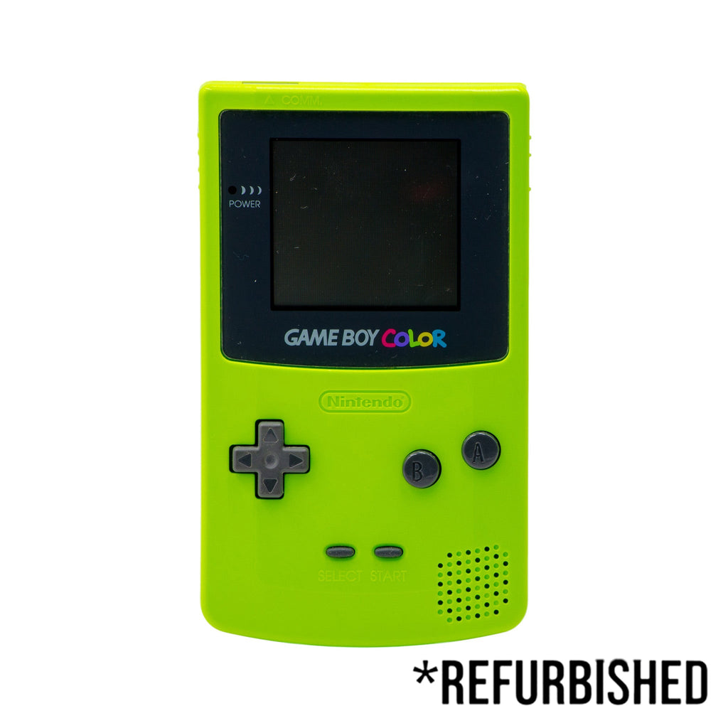 Console - Game Boy Color (Kiwi - Neon Green) - Super Retro - Game Boy Color