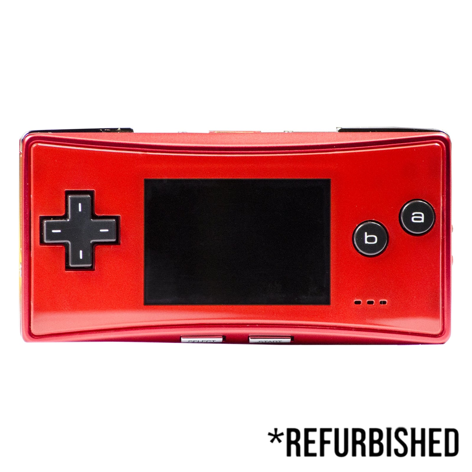 Console - Game Boy Micro (Red) - Super Retro - Game Boy Advance