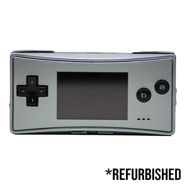 Console - Game Boy Micro (Silver) - Super Retro