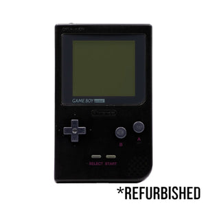 Console - Game Boy Pocket (Black) - Super Retro